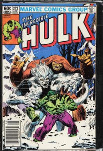 The Incredible Hulk #272 (1982) Hulk