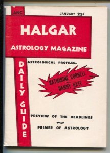 Halgar Astrology Magazine #1 1/1954-1st issue-astrological profiles & guidanc...