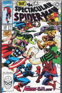 The Spectacular Spider-Man #170 (1990) Spider-Man