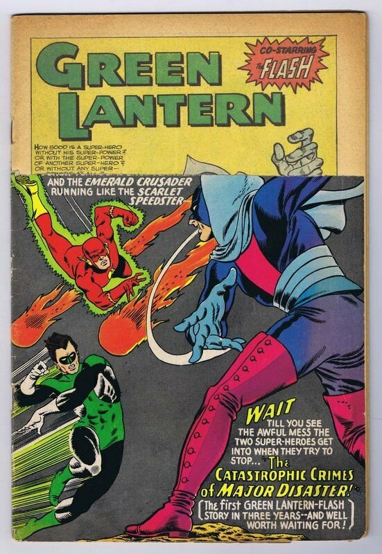 Green Lantern #43 ORIGINAL Vintage 1966 DC Comics Flash