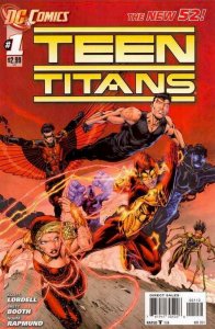 Teen Titans #1 Second Print Cover (2011)