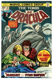 The Tomb of Dracula 38 NM 9.2 Marvel 1975 Bronze Age Marv Wolfman Gene Colan