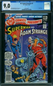 DC Comics Presents #3 (1978) CGC 9.0 VFNM
