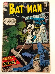 BATMAN 216 (Nov 1969) Frank Robbins, Art By Irv Novick, Giordano FAIR(split cvr)