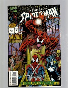Amazing Spider-Man # 403 NM 1st Print Marvel Comic Book Carnage Venom Goblin JH6