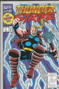 Thunderstrike #1 ORIGINAL Vintage 1993 Marvel Comics