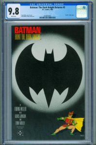 Batman Dark Knight Returns #3  CGC 9.8  Joker-comic book- 4346833001
