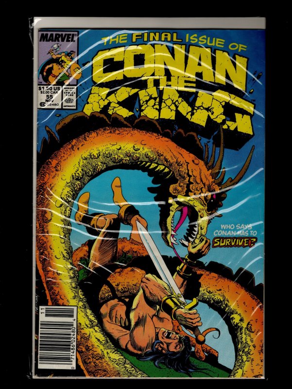 Conan the King #43,44,45,46 48,50,52,53,54,55 (1987)
