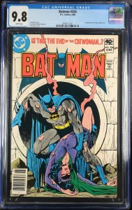 BATMAN #324 CGC 9.8-CATWOMAN COVER-DC comic book-4393771021