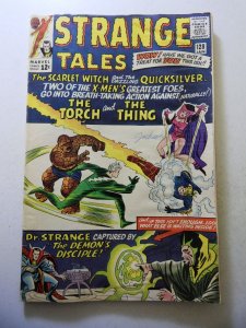 Strange Tales #128 (1965) GD/VG Condition moisture damage, ink fc