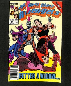 West Coast Avengers #44 Newsstand Variant