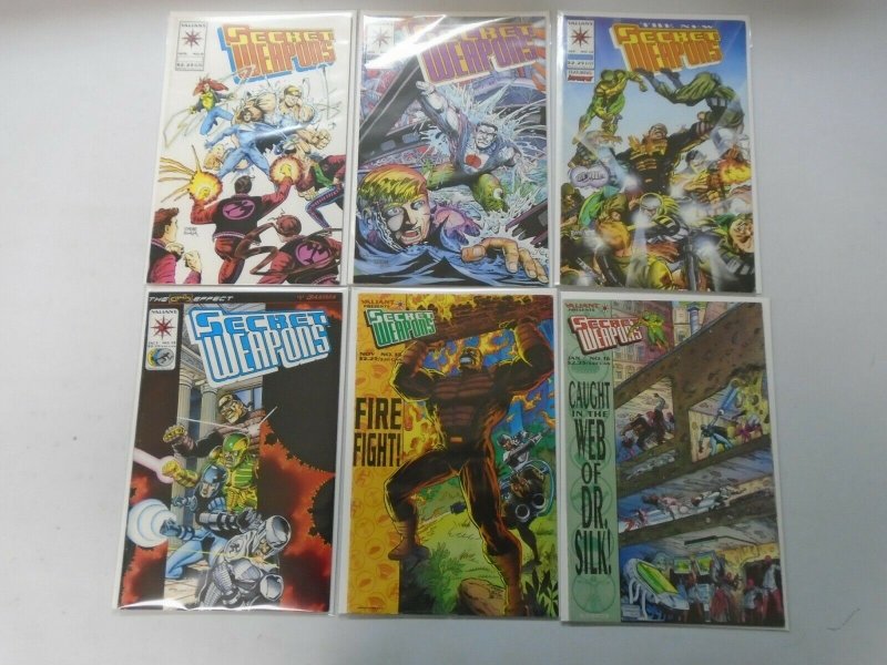 Secret Weapons near set 19 different from #1-21 6.0 FN (1993 Valiant)