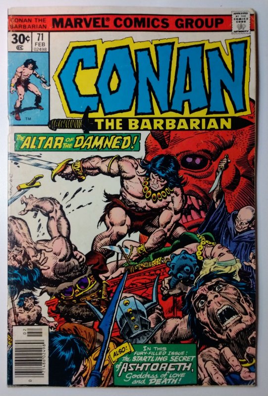 Conan the Barbarian #71 (6.0, 1977)