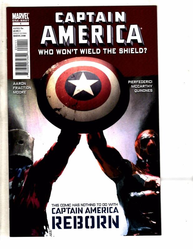 6 Captain America Marvel Comic Books # 1 One Shot # 1 (2 Different) 3 4 5 RC15