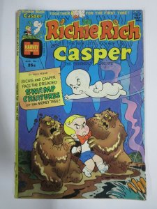 RICHIE RICH AND CASPER #1 (Harvey, 9/1974)  GOOD  (G) Wealth and ghosts!