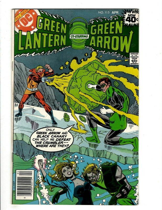 10 Green Lantern and Green Arrow DC Comics 110 111 112 113 114 115 116 + J461