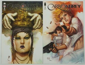 Carbon Grey Origins #1-2 VF/NM complete series - Image Comics - all B variants 
