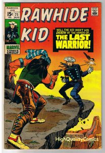 RAWHIDE KID #71, FN+, Western, Last Warrior, 1955, more westerns in store