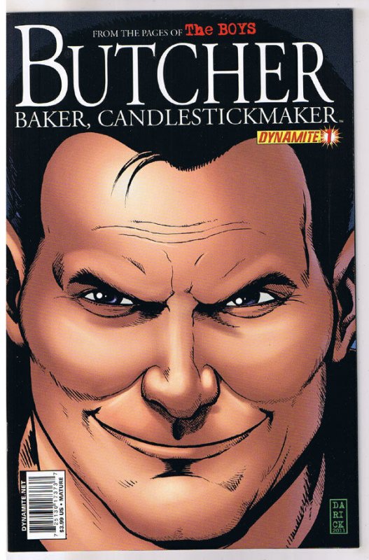 Butcher 1 The Boys Nm Garth Ennis Darick Robertson 2011 Bakercandlestick Comic Books 1178