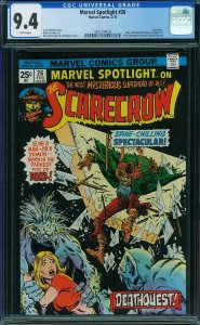 Marvel Spotlight #26 (1976) CGC 9.4 NM