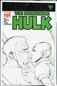 Incredible Hulk #98 Second Printing Cover (2006) Hulk