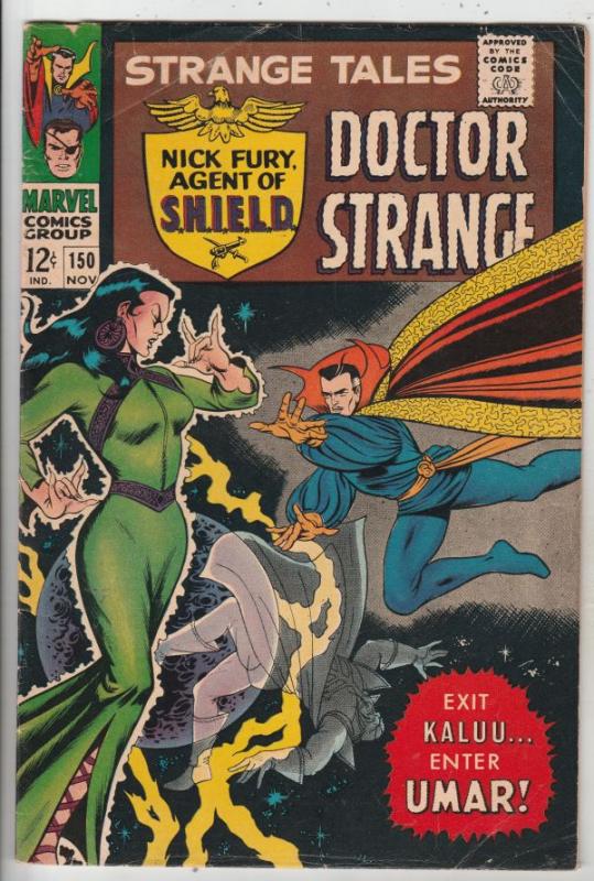 Strange Tales #150 (Nov-66) FN Mid-Grade Nick Fury, Dr. Strange