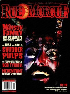 Rue Morgue magazine #43 FN ; Marrs Media Inc | Manson Family