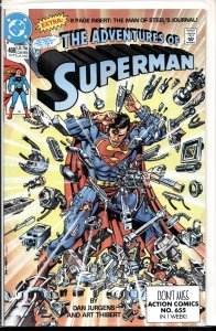 Adventures of Superman #468 (1990) Superman