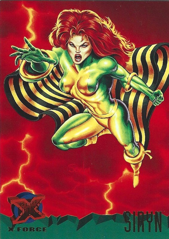 1995 Fleer Ultra X-Men Card #118 Siryn