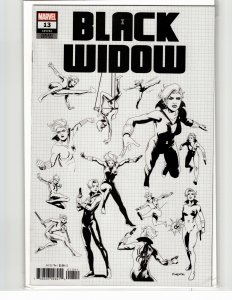 Black Widow #13 Design Cover (2022)