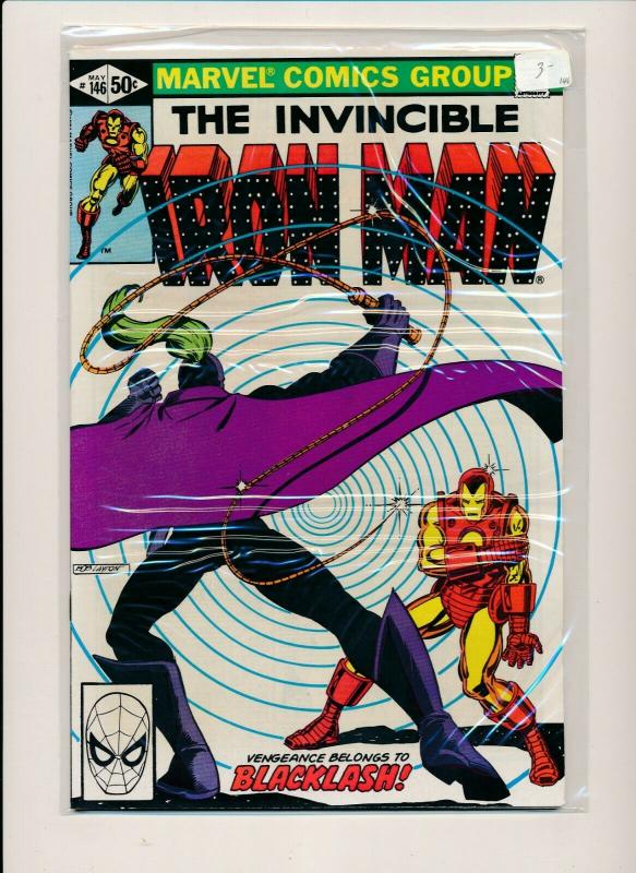 MARVEL SET of 5- IRON MAN #142-146 1980  VERY FINE (PF715) 