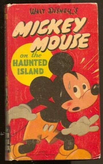 Mickey Mouse On The Haunted Island #708-10 1950-Floyd Gottfriedson-FN