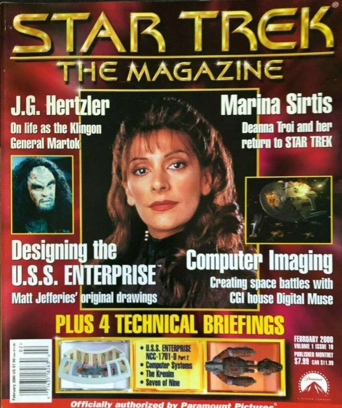 Star Trek: The Magazine #10 VF ; Fabbri |