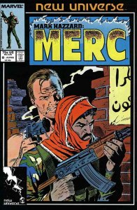 Mark Hazzard: Merc #8 FN; Marvel | New Universe - we combine shipping 