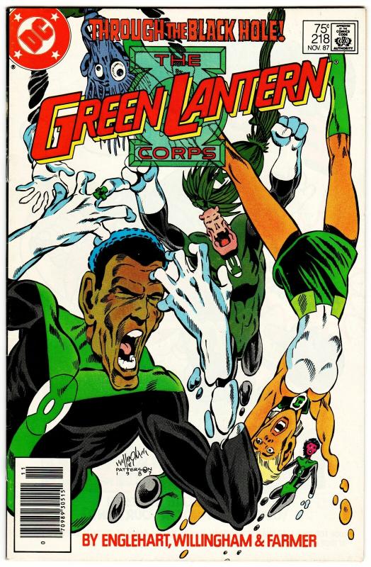 Green Lantern Corps #218 (DC, 1987) FN/VF