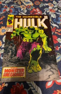 The Incredible Hulk #105 (1968) the Monster unleashed upper mid grade