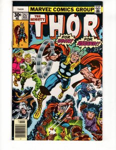 Thor #257 (VF+)  ''DEATH, THOU SHALT DIE! Jack Kirby Cover / ID#169