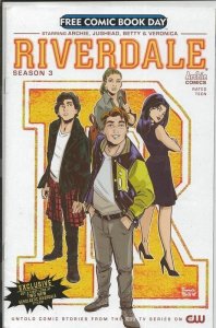 Riverdale Season 3 FCBD #1 ORIGINAL Vintage 2019 Archie Comics