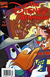 Disney Afternoon, The #9 (Newsstand) VG ; Marvel | low grade comic Darkwing Duck