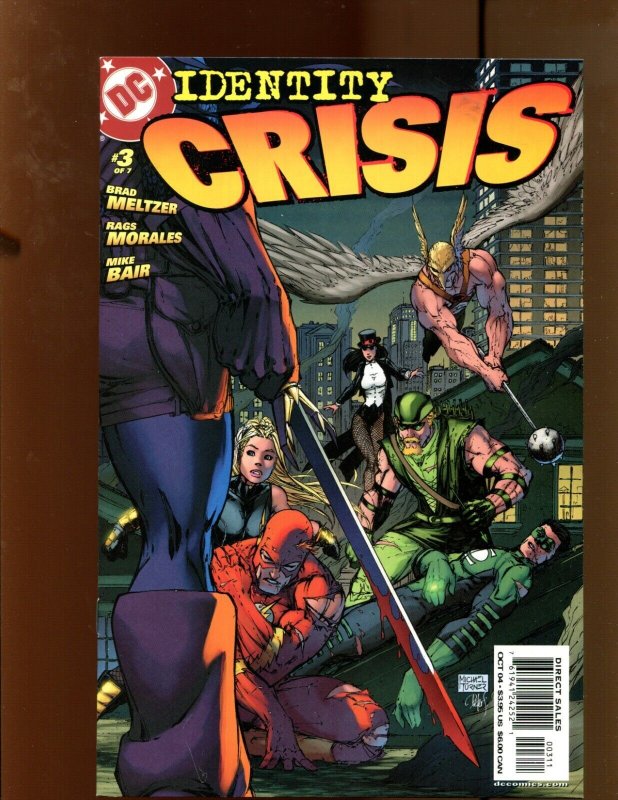 Identity Crisis #1-7 - SEVEN PIECE LOT! (8.0/8.5) 2004