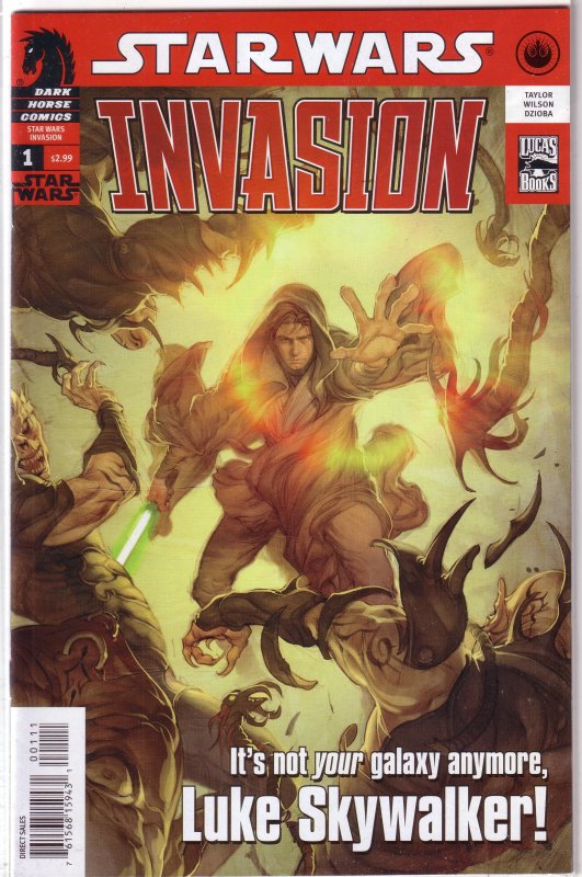 Star Wars  : Invasion   #1-5 (complete set)