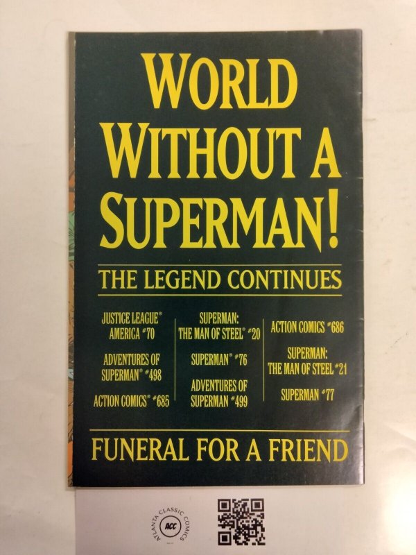 Superman # 75 NM 4th Print DC Comic Book Death Of 21 J240