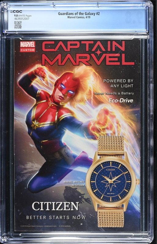 Guardians of the Galaxy #2 (4/19) Graded CGC 9.8