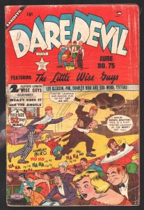 Daredevil #75 1951-Lev Gleason-Little Wise Guys-Air devils-Norman Maurer art