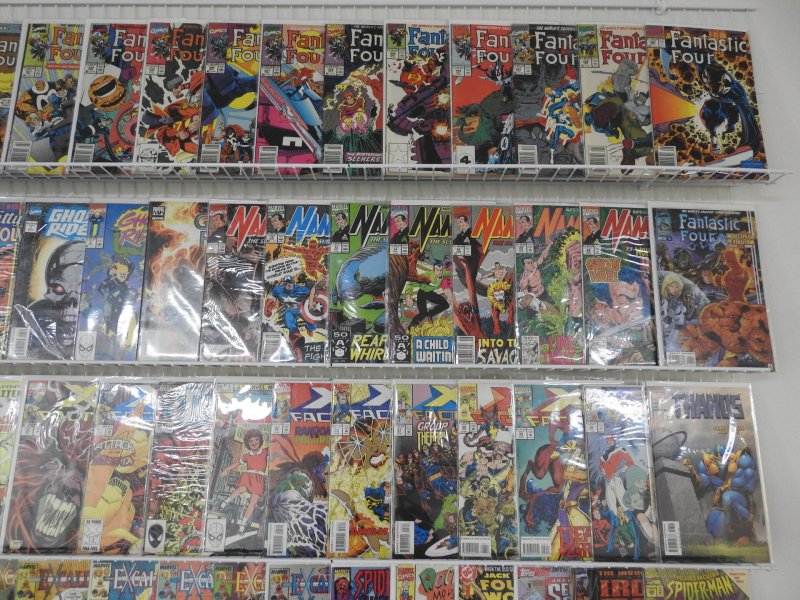 Huge Lot 130+ Comics W/ Sub-Mariner, Fantastic Four, Spidey+ Avg VF- Condition!