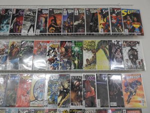 Huge Lot 150+ Comics W/ Batman, Superman, Avengers, +More! Avg VF Condition!