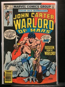 John Carter Warlord of Mars #3 (1977)