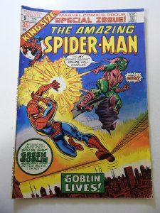 The Amazing Spider-Man Annual #9 (1973) VG- Condition 1/2 Spine Split