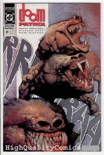 DOOM PATROL #38, NM+, Simon Bisley, 1990, Robot Man, Space, more SB in store