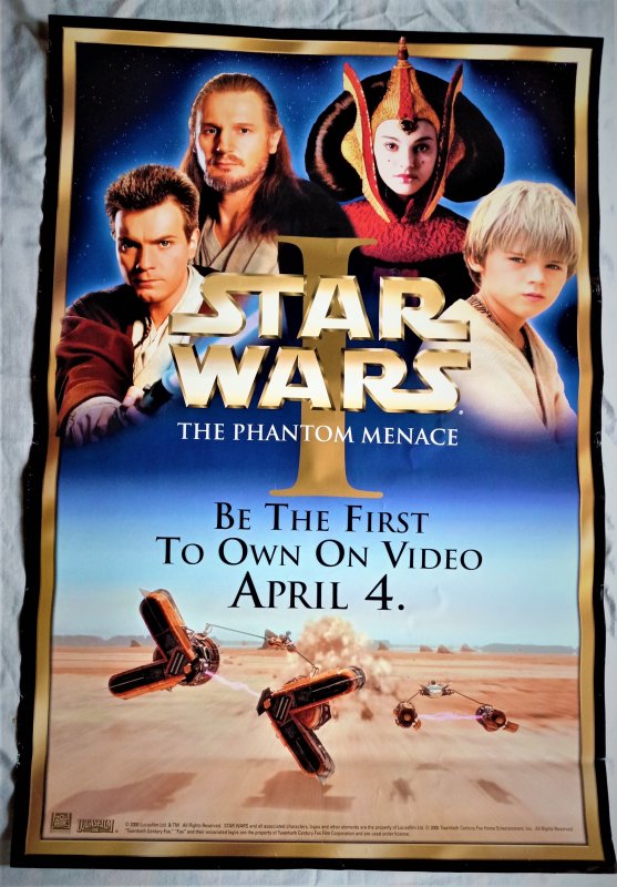 star wars phantom menace poster